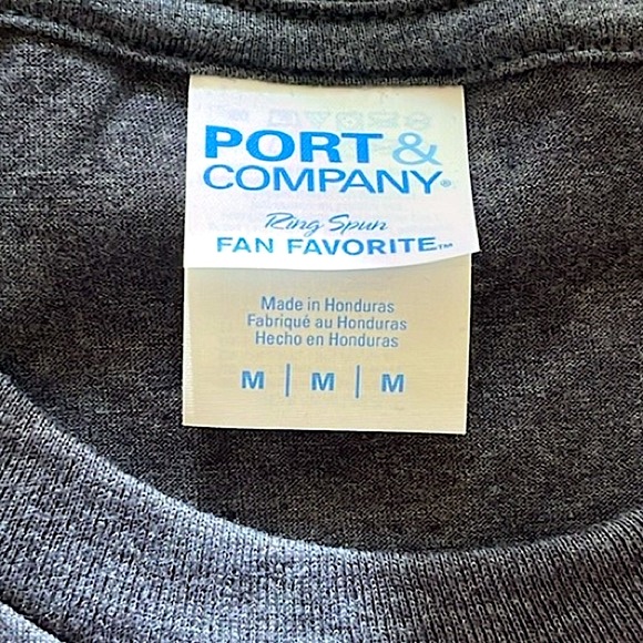 NWOT Long-Sleeve Bow Tee in Dark Heather Grey - Picture 6 of 7